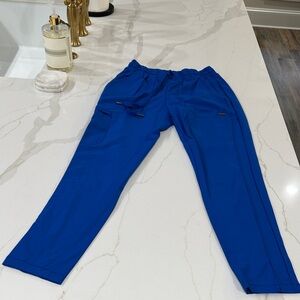 Cherokee Women's Blue Joggers scrub pants
